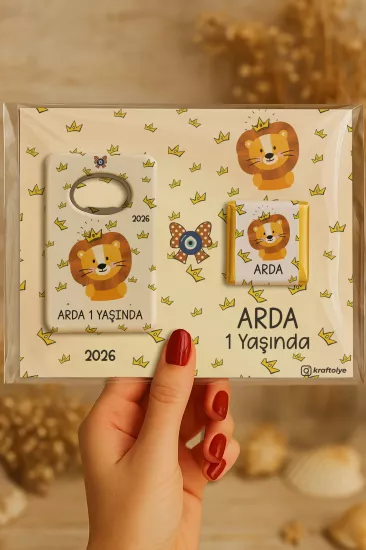 Çikolatalı Açacak Magnet – Bebek Hediyesi Magnet