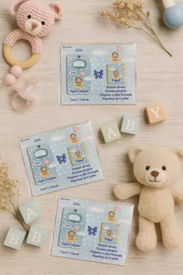 Çikolatalı Açacak Magnet – Bebek Hediyesi Magnet