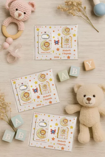 Çikolatalı Açacak Magnet – Bebek Hediyesi Magnet