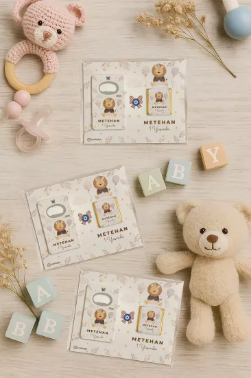 Çikolatalı Açacak Magnet – Bebek Hediyesi Magnet