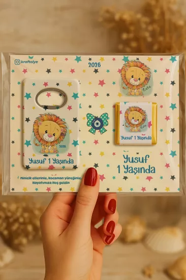 Çikolatalı Açacak Magnet – Bebek Hediyesi Magnet