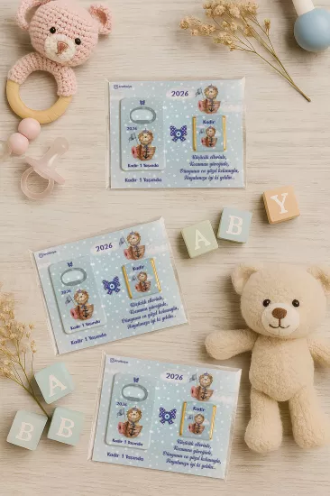 Çikolatalı Açacak Magnet – Bebek Hediyesi Magnet