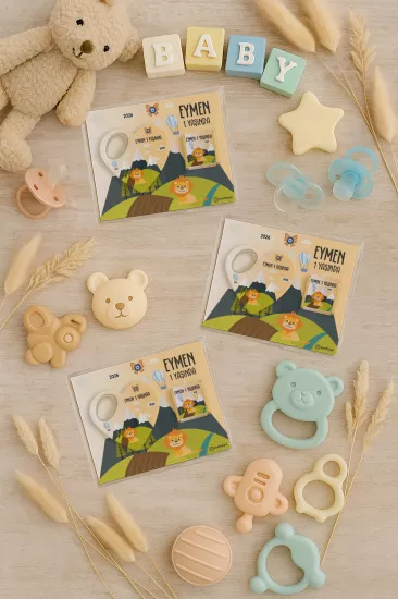 Çikolatalı Kalp Açacak Magnet | Yeni Doğan, Doğum Günü, Baby Shower Hediyesi