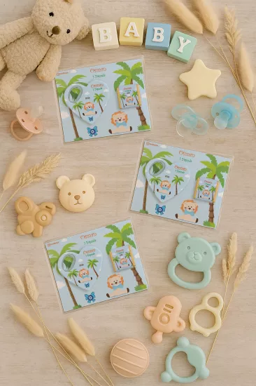 Çikolatalı Kalp Açacak Magnet | Yeni Doğan, Doğum Günü, Baby Shower Hediyesi