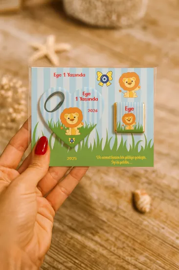 Çikolatalı Kalp Açacak Magnet | Yeni Doğan, Doğum Günü, Baby Shower Hediyesi