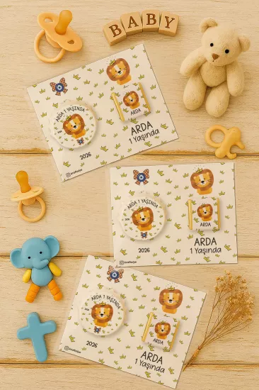 Yeni Doğan ve Baby Shower Çikolatalı Kapak Açacak Magnet Hediyelikleri