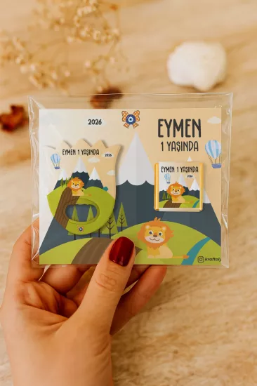 Çikolatalı Lale Açacak Magnet Hediyelik