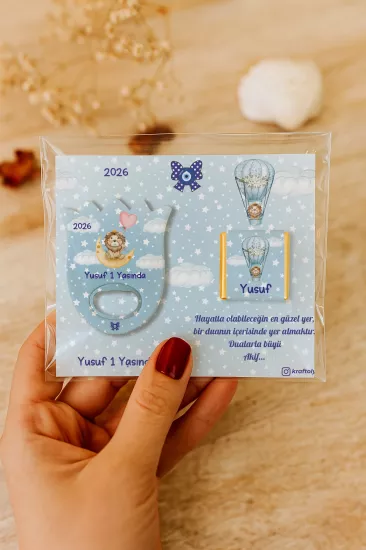 Çikolatalı Lale Açacak Magnet Hediyelik