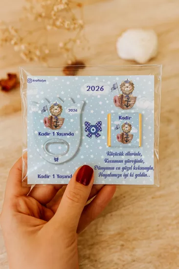 Çikolatalı Lale Açacak Magnet Hediyelik
