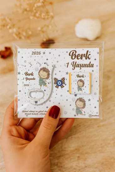 Çikolatalı Lale Açacak Magnet Hediyelik