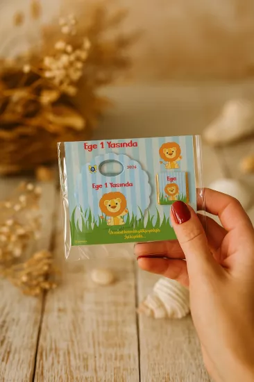 Çikolatalı Papatya Bardak Altlığı Açacak Magnet
