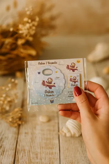 Çikolatalı Papatya Bardak Altlığı Açacak Magnet