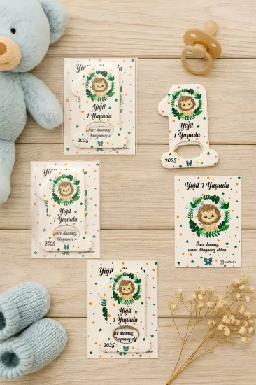 Kişiye Özel 1 Yaş Açacak Magnet