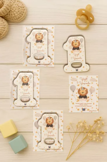 Kişiye Özel 1 Yaş Açacak Magnet