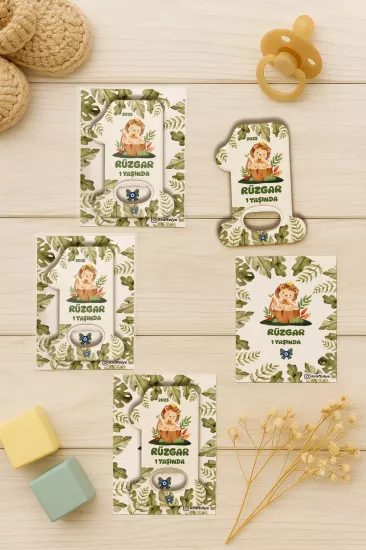 Kişiye Özel 1 Yaş Açacak Magnet