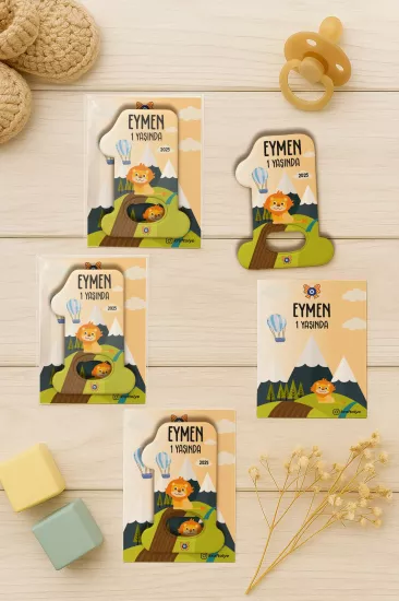 Kişiye Özel 1 Yaş Açacak Magnet