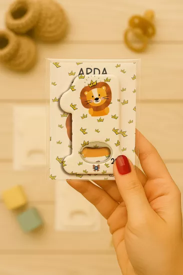 Kişiye Özel 1 Yaş Açacak Magnet