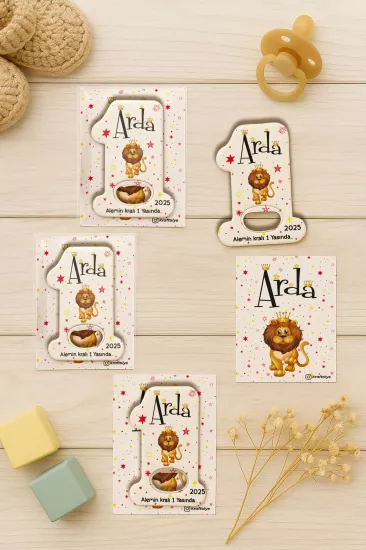 Kişiye Özel 1 Yaş Açacak Magnet
