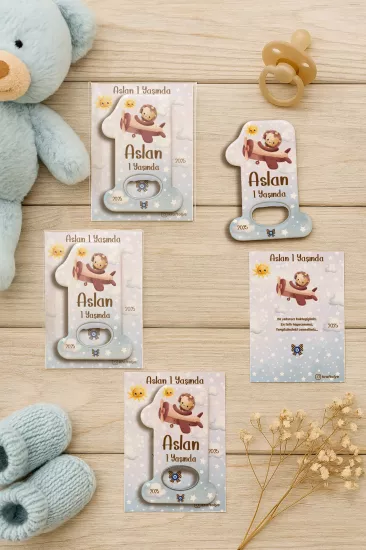 Kişiye Özel 1 Yaş Açacak Magnet