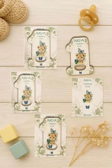 Kişiye Özel 1 Yaş Açacak Magnet