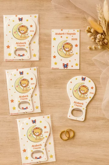 Jelatin Kartlı Bebek Hediyesi Balon Açacak Magnet | Baby Shower – Doğum Günü – Diş Buğdayı