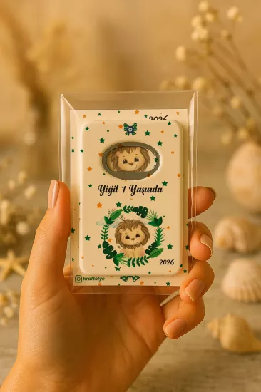 Kartlı Açacak Magnet | Bebek ve Baby Shower Hediyesi