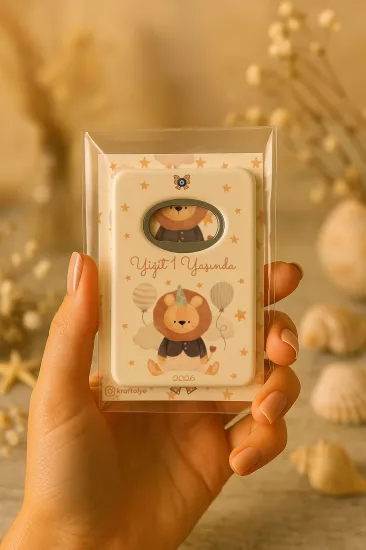 Kartlı Açacak Magnet | Bebek ve Baby Shower Hediyesi