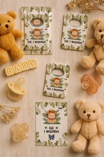 Kartlı Açacak Magnet | Bebek ve Baby Shower Hediyesi
