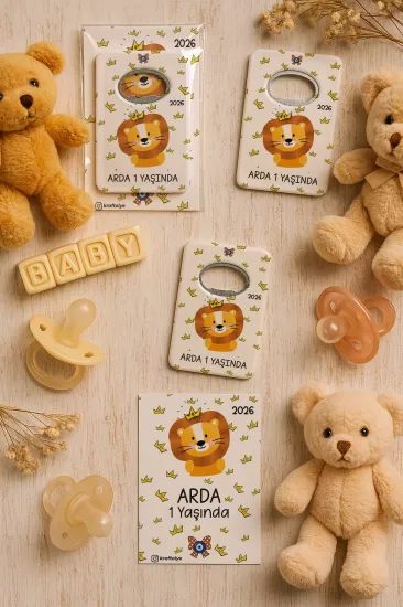 Kartlı Açacak Magnet | Bebek ve Baby Shower Hediyesi