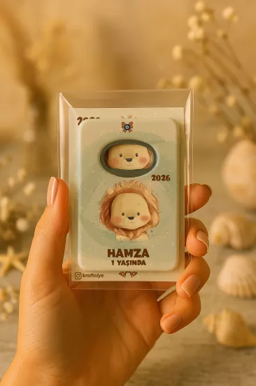 Kartlı Açacak Magnet | Bebek ve Baby Shower Hediyesi