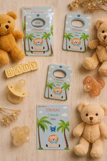 Kartlı Açacak Magnet | Bebek ve Baby Shower Hediyesi