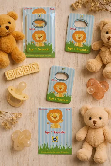 Kartlı Açacak Magnet | Bebek ve Baby Shower Hediyesi