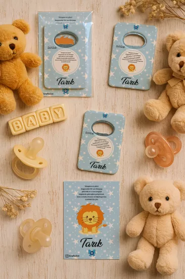 Kartlı Açacak Magnet | Bebek ve Baby Shower Hediyesi