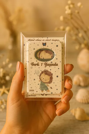 Kartlı Açacak Magnet | Bebek ve Baby Shower Hediyesi