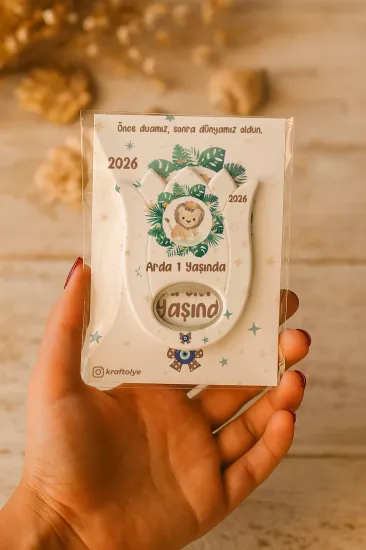 Bebek & Doğum Günü Kartlı Lale Açacak