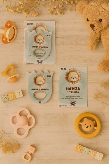 Bebek & Doğum Günü Kartlı Lale Açacak