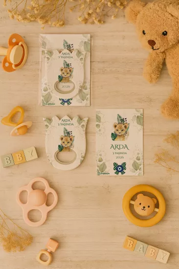 Bebek & Doğum Günü Kartlı Lale Açacak