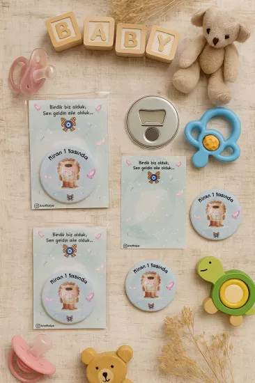 Kartlı Metal Açacak Magnet Hediyelikleri