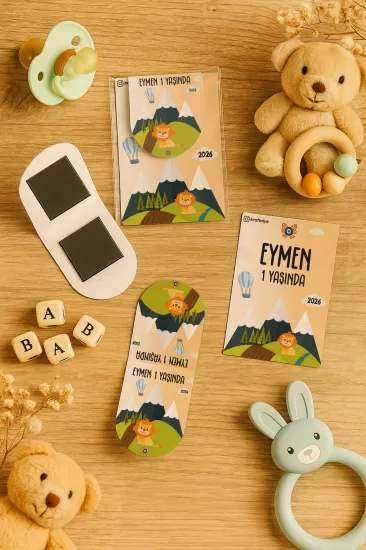 Kişiye Özel Mıknatıslı Kitap Ayracı Hediyelikleri