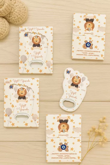 Ayak İzi Açacak Magnet | Bebek Hediyelikleri