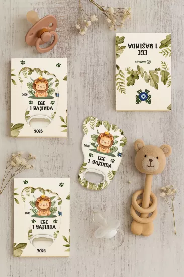 Ayak İzi Açacak Magnet | Bebek Hediyelikleri