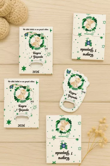 Ayak İzi Açacak Magnet | Bebek Hediyelikleri