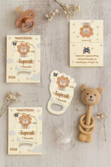 Ayak İzi Açacak Magnet | Bebek Hediyelikleri