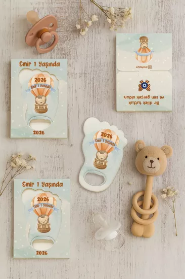 Ayak İzi Açacak Magnet | Bebek Hediyelikleri