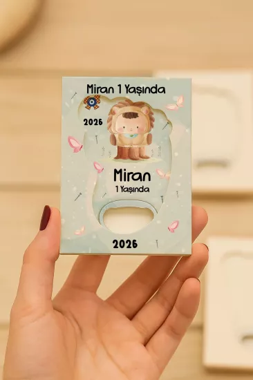 Ayak İzi Açacak Magnet | Bebek Hediyelikleri
