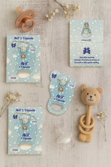 Ayak İzi Açacak Magnet | Bebek Hediyelikleri