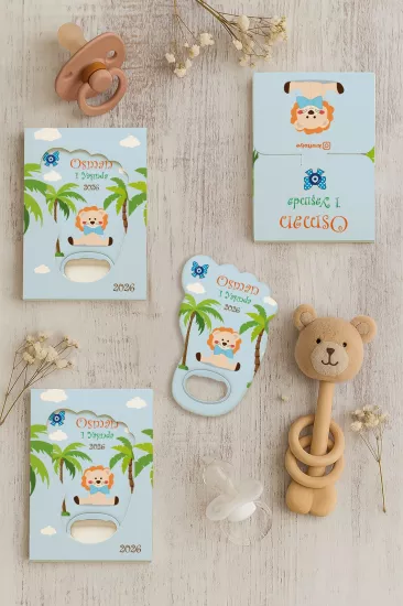 Ayak İzi Açacak Magnet | Bebek Hediyelikleri