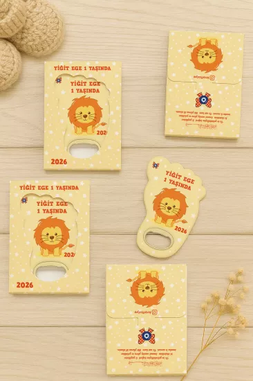 Ayak İzi Açacak Magnet | Bebek Hediyelikleri