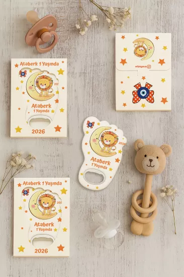 Ayak İzi Açacak Magnet | Bebek Hediyelikleri