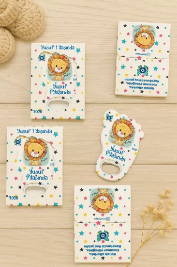 Ayak İzi Açacak Magnet | Bebek Hediyelikleri